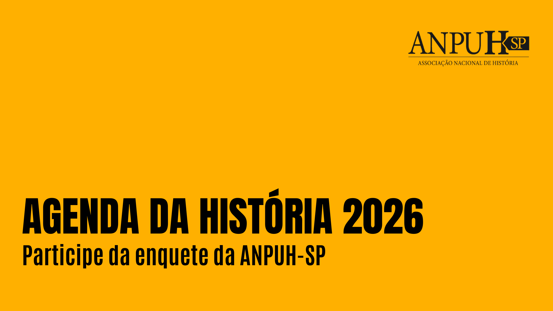 Destaque PARTICIPE DA ENQUETE DA ANPUH-SP